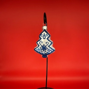 Kerstboom blauw