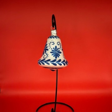 Kerstklok   blauw